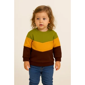 Yumuşacık Koruma: Birlikte Sade %100 Pamuk Çocuk Sweat Serisi