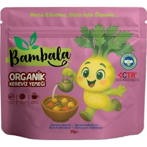 10 Dakika - Organik Kereviz Yemeği 25G -Dondurularak Kurutulmuş