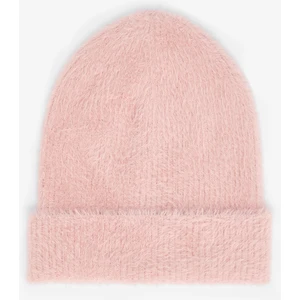 Pembe Nome Yumuşak Dokulu Bere