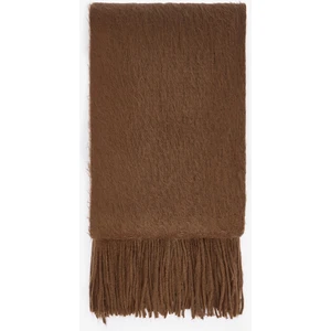 Kahverengi Warmy Yumuşak Dokulu Atkı