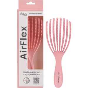 Airflex Multifonksiyonel Dolaşık Açıcı Saç Fırçası, Kolay Tarama, Elektriklenme Önleyici