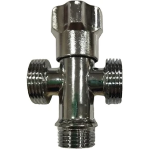 3/4 Çift Çıkışlı Çamaşır Musluğu