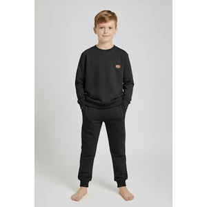 Bisiklet Yaka Erkek Çocuk Eşofman Takımı - 16004