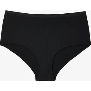 Siyah Essentials Yüksek Bel Slip Külot