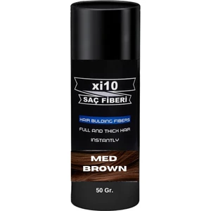 XI10 Dolgunlaştırıcı Saç Tozu Topik Orta Kahve 2 Adet x 50 gr