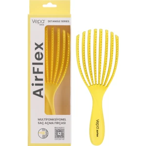 Airflex Multifonksiyonel Dolaşık Açıcı Saç Fırçası, Kolay Tarama, Elektriklenme Önleyici