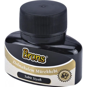 Brons Siyah Dolma Kalem Mürekkebi BR-311