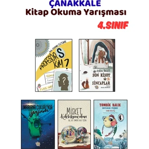 Çanakkale Kitap Okuma Yarışması 4.sınıf Kitapları, 5 Kitap Set, 4.sınıf Masal Öykü