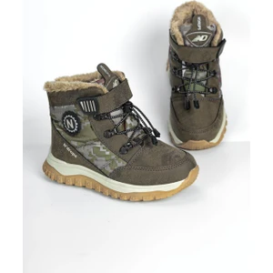 Su Geçirmez Kaymaz Taban Kürklü Erkek Çocuk Kar Botu