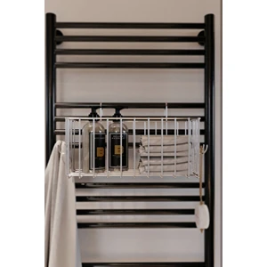 Kancalı  Banyo Havlupan Askısı  Fönlük Havluluk  Banyo Aksesuarı Düzenleyici Banyo Rafı