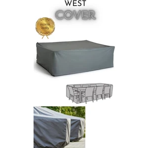 300X200CM Bahçe Mobilyası Masa Koltuk Su Geçirmez Koruma Örtüsü,brandası