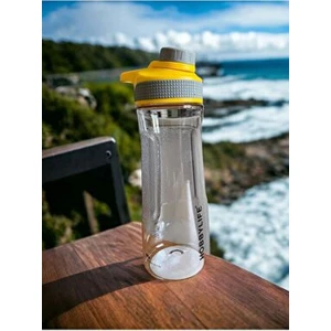 Hobby Life 30 ml Sarı Şeffaf Spor Su Matarası Plastik Materyal ile Taşınabilir ve Kullanışlı