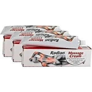 Radian Masaj Kremi 100 Gr. x 3 Kutu Radyan Massage Cream 3 Adet