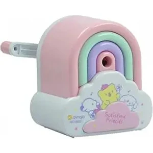 Taros Kollu Kalemtraş Rainbow Pembe 7435