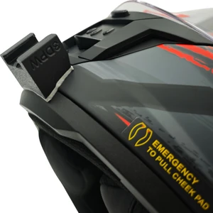 3D PART WORKS Ls2 Stream 2 Kask Orjinal Chinmounts Aksiyon Kamera Chin Mount Çene Bağlantı Aparatı Seti