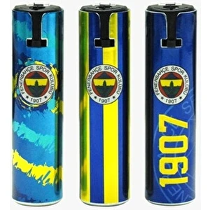 Metal Taşlı Taraftar Çakmak 3'lü Set