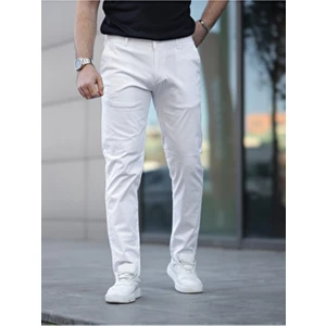 Slim Fit Chino Keten Pantolon