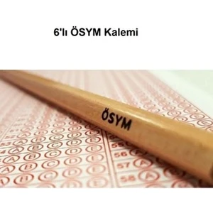 2,5b Dereceli Ösym Kurşun Kalemi 6"li
