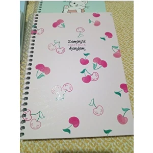 Zamansız Haftalık Ajandam- Sticker'lı