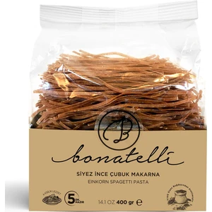 Fettuccine Siyez İnce Çubuk Makarna 400 gr Zengin Lif İçeriğiyle Sağlıklı Seçim