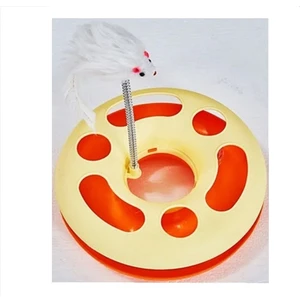 Yuvarlak Kedi Oyun Merkezi (Turuncu)