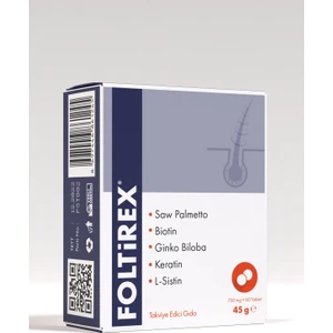 
  Foltirex
  Kadın Erkek Tablet 60 Adet