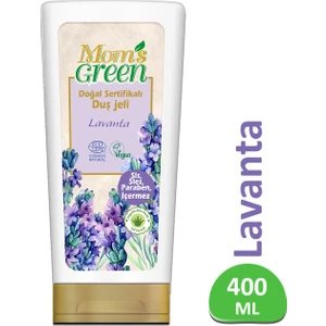 Mom's Green Doğal Sertifikalı Duş Jeli - Lavantalı 400 ml