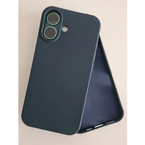 Pirok Store İphone 16 Plus  İle Uyumlu  LOGOSUZ İçi Kadife Esnek  Silikon Lansman Kılıf