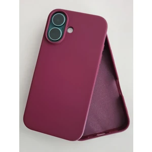 Pirok Store İphone 16 Plus  İle Uyumlu LOGOSUZ  İçi Kadife Esnek  Silikon Lansman Kılıf