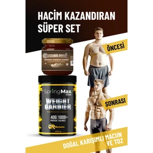 Besin Destekleyici Kiloaldırıcı kakao muz   Protein Tozu - Vitamin kilo aldırıcı toz aldıran vitaminler Arı Sütü Pekmez Bal Organik garıner kas yapıcı macun vitaminler 2 li set 