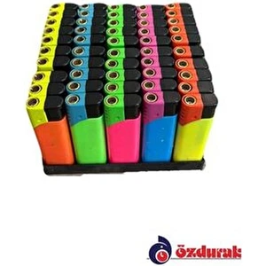 Bkjet 1900 Solid Izgaralı Çakmak Yeniden Doldurulabilir 50 Adet