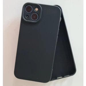 Pirok Store İphone 14 İle Uyumlu LOGOSUZ Kamera Korumalı İçi Kadife Esnek Silikon Lansman Kılıf