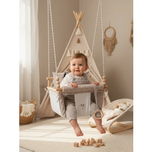 Swingee Emniyet Kemerli Bebek Salıncak Ağaç Salıncak