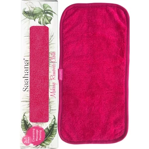 Tekrar Kullanılabilir Makyaj,Yüz,Cilt ve Maske Temizleyici Havlu/Mikrofiber Temizleme Mendili Pembe