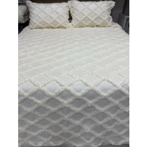 Iskandinav Eva 3 Parça Çift Kişilik Yatak Örtüsü