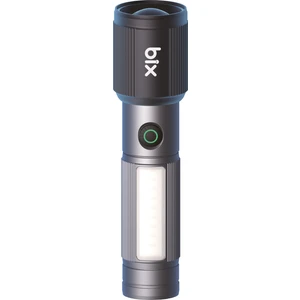 Flashlight BX2153FL 7W Led, Max. 330 Lümen Parlaklık ve 325 Metreye Kadar Menzilli 2000MAH Şarj Edilebilir Manyetik Cob LED Gövdeli Kompakt El Feneri