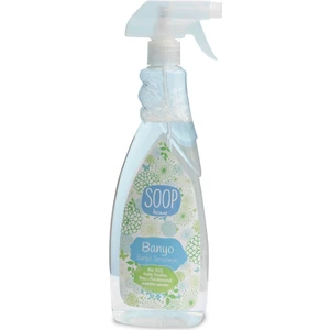 Soop Home Kireç Sökücü Banyo Temizleyici 800 ML| Doğal Ve Vegan Formül | Zorlu Kirler İçi Ferah Kokulu