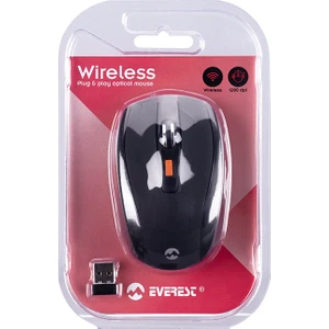 Everest SM-442 USB Siyah 2.4ghz 1200 Dpi Kablosuz Mouse