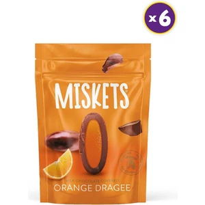 Sütlü Çikolata Kaplamalı Portakal Draje 70 gr x 6 Adet