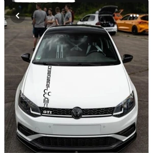 Düz Çizgi Ön Kaput Sticker