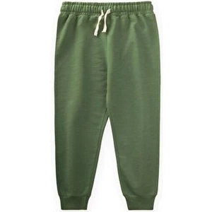 Mevsimlik Basic Eşofman 2-10 Yaş Yağ Yeşili