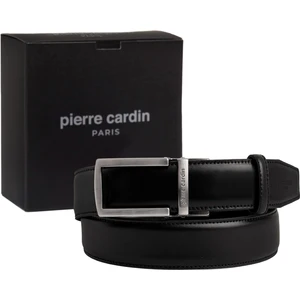 Pierre Cardin Siyah Deri Otomatik Tokalı Erkek Kemeri (En 3,5 Cm) PCOTM01S6T