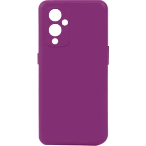 No 7 Tech One Plus 9 Kılıf N7TH Biye Silikon-Mor