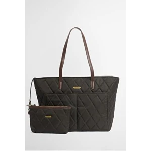 Quilted Tote Çanta OL75 Olive