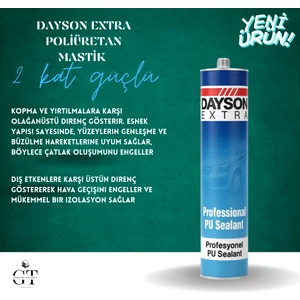 Extra Poliüretan Mastik 280 ml | Profesyonel Yapıştırma