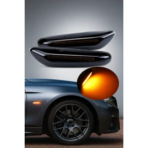 Bmw E60 E61 E90 E91 E92 E93 E 46 Düz Ledli Çamurluk Sinyali Sağ Sol Takım (Soketsiz)