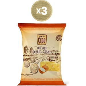 Glutensiz Fabrika Çipo Peynir ve Soğan Aromalı Pirinç Patlağı 60 G x 3 Paket (Glütensiz & Vegan)
