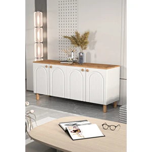 Modern Tasarımlı Bohem Konsol MDF Kapak Suntalam Materyal ile Şık Görünüm