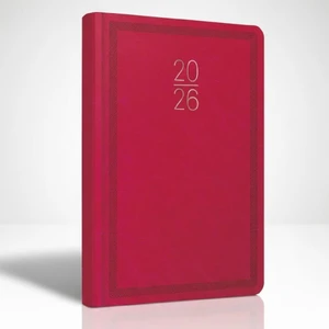 2026 Sert Kapak Ciltli Ticari Kasa AJANDASI14X20 376 Sayfa 103-EKK