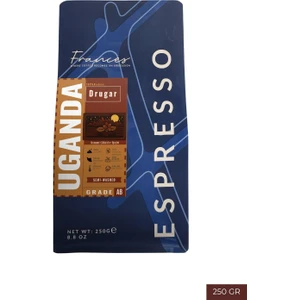 %100 Arabica Uganda Drugar Espresso | Çekirdek Kahve | 250 gr